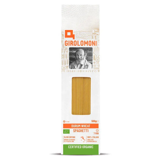 Girolomoni Organic Durum Wheat Semolina Spaghetti - 500g - L'Organic