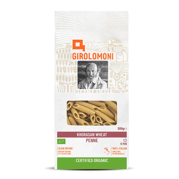 Girolomoni Organic Khorasan Wheat Penne Rigate - 500g - L'Organic