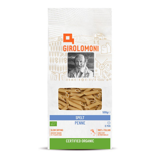 Girolomoni Organic Spelt Flour Penne - 500g - L'Organic