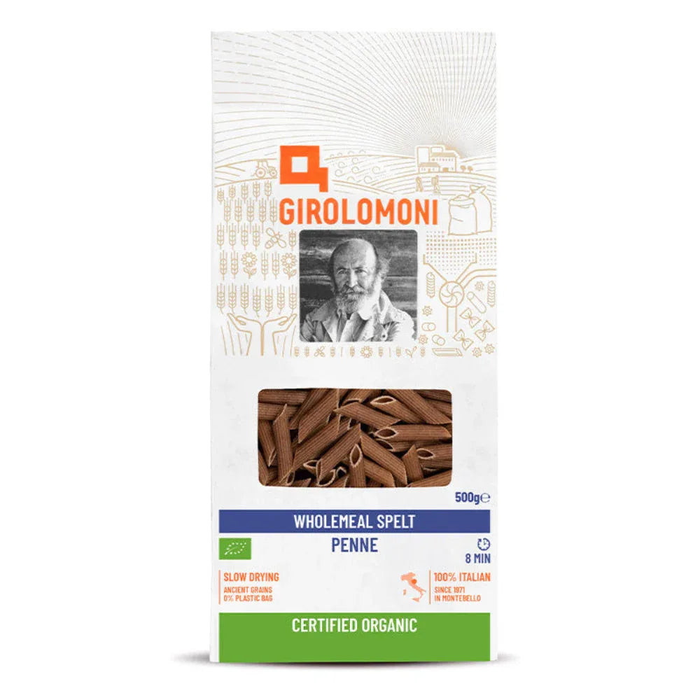 Girolomoni Organic Wholemeal Spelt Penne - 500g - L'Organic