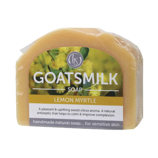 HARMONY SOAPWORKS Organic Goat's Milk Soap Lemon Myrtle - 140g