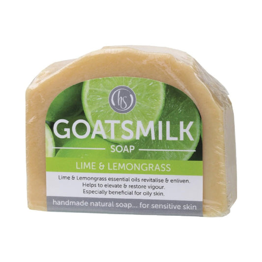 HARMONY SOAPWORKS Organic Goat's Milk Soap Lime & Lemongrass - 140g