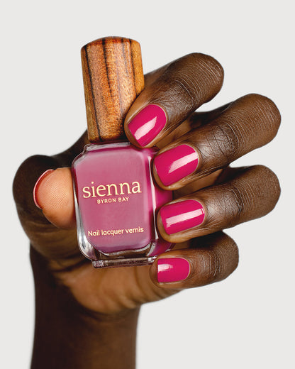 Sienna Nail Polish Goddess - Raspberry Pink - 10ml