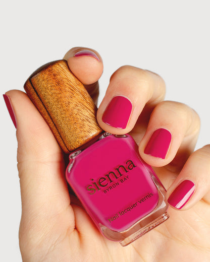 Sienna Nail Polish Goddess - Raspberry Pink - 10ml