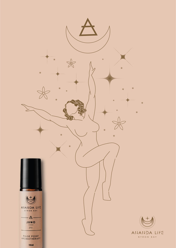 Ananda Life Aromatherapy JUNO - Joy Essential oil roller