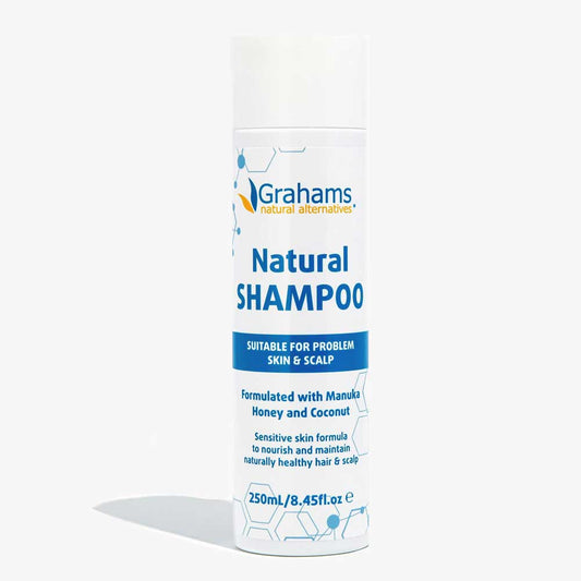 Grahams Natural Shampoo with Coconut & Manuka Honey - 250ml - L'Organic