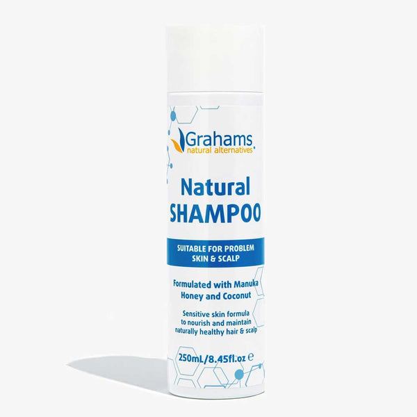 Grahams Natural Shampoo with Coconut & Manuka Honey - 250ml - L'Organic