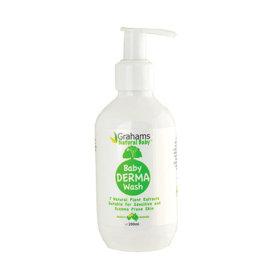 Grahams Natural Baby Derma Wash 200ml - L'Organic