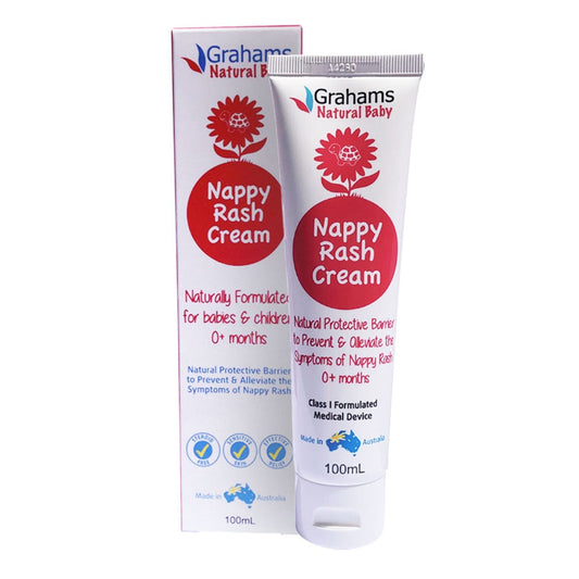 Grahams Natural Baby Nappy Rash Cream 100ml - L'Organic