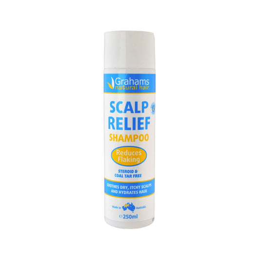 Grahams Natural Scalp Relief Shampoo (Reduces Flaking) 250ml - L'Organic