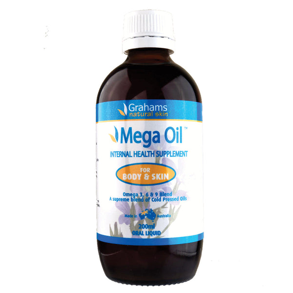 Grahams Natural Mega Oil 200ml - L'Organic