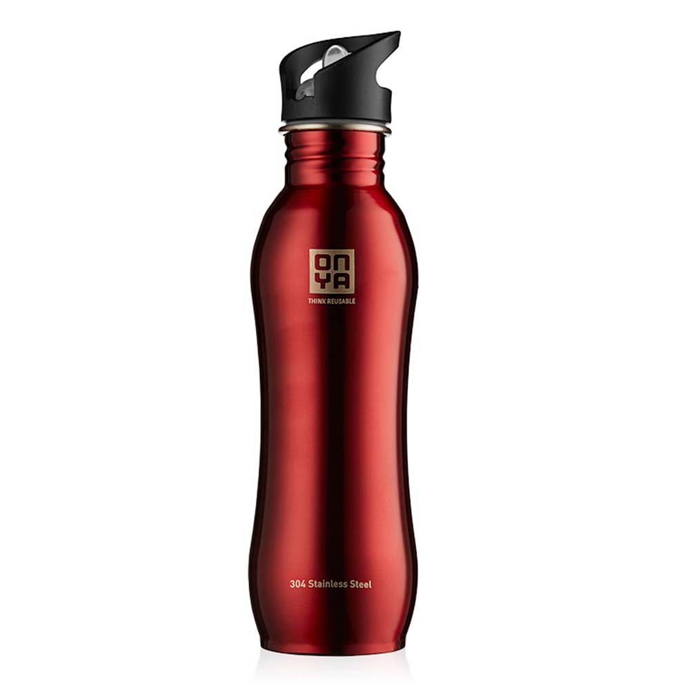 H2Onya Stainless Steel Bottle - Red - 750ml