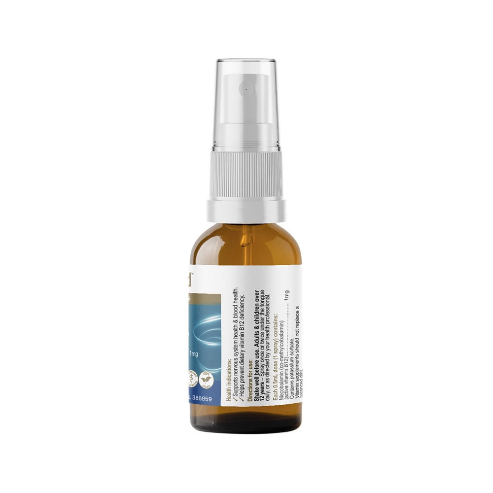 Herbs of Gold Activated B12 Spray 50ml - L'Organic