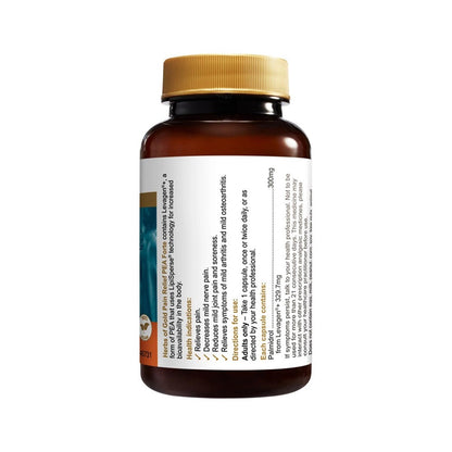 Herbs of Gold Pain Relief PEA Forte - 42 Capsules - L'Organic
