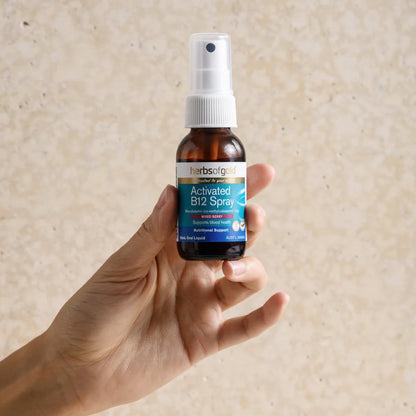 Herbs of Gold Activated B12 Spray 50ml - L'Organic