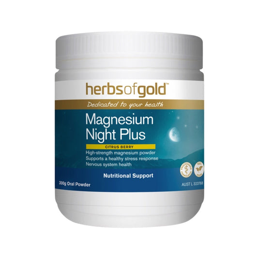 Herbs of Gold Magnesium Night Plus Citrus Berry - 300g - L'Organic