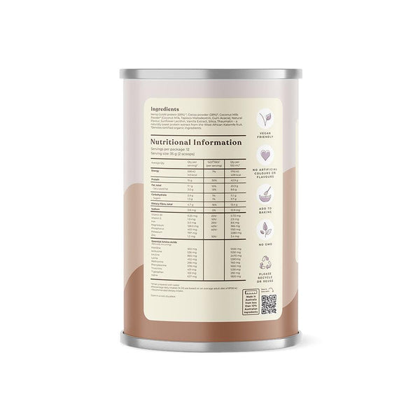 Hemp Foods Australia Organic Hemp Protein Shake Chocolate - 420g - L'Organic