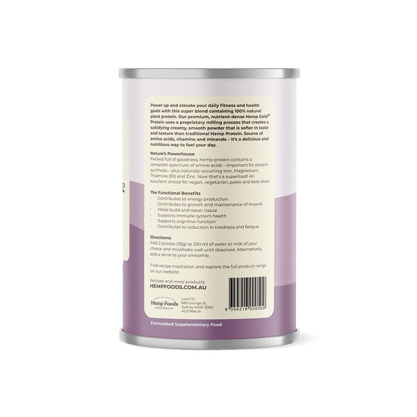 Hemp Foods Australia Organic Hemp Protein Shake Mixed Berry - 420g - L'Organic