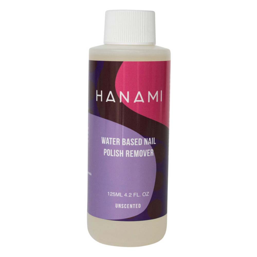 Hanami Nail Polish Remover Water Based Liquid Unscented - 125ml