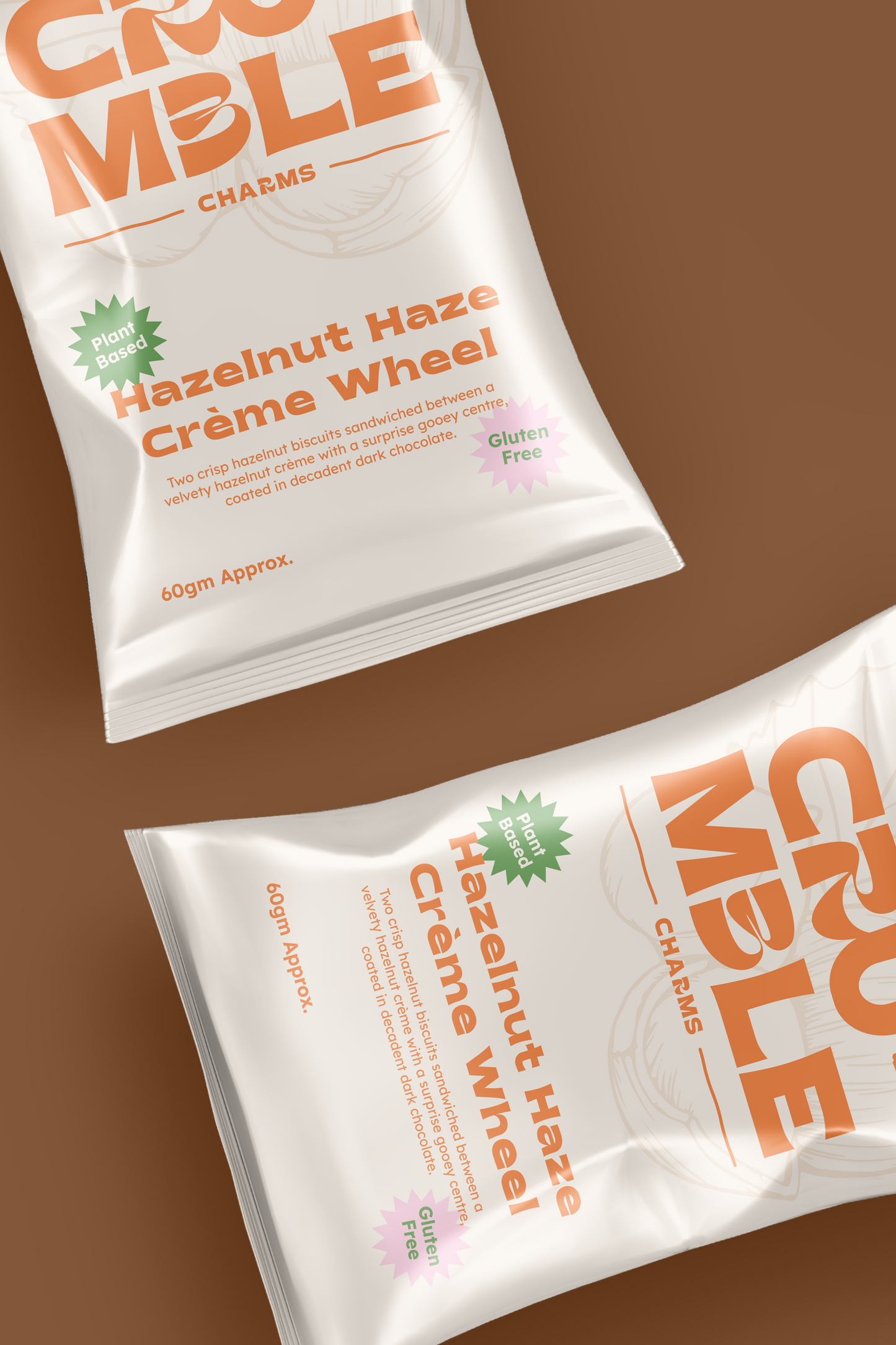 Crumble Charms Hazelnut Haze Love Wheel - 55g