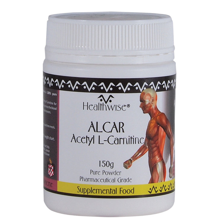 HEALTHWISE ALCAR Acetyl L-Carnitine Powder 150g - L'Organic