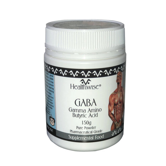 Healthwise GABA Gamma Amino Butyric Acid Powder 150g - L'Organic