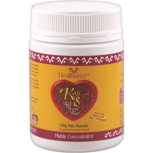 HEALTHWISE Koji8 Red Yeast Rice 150g - L'Organic
