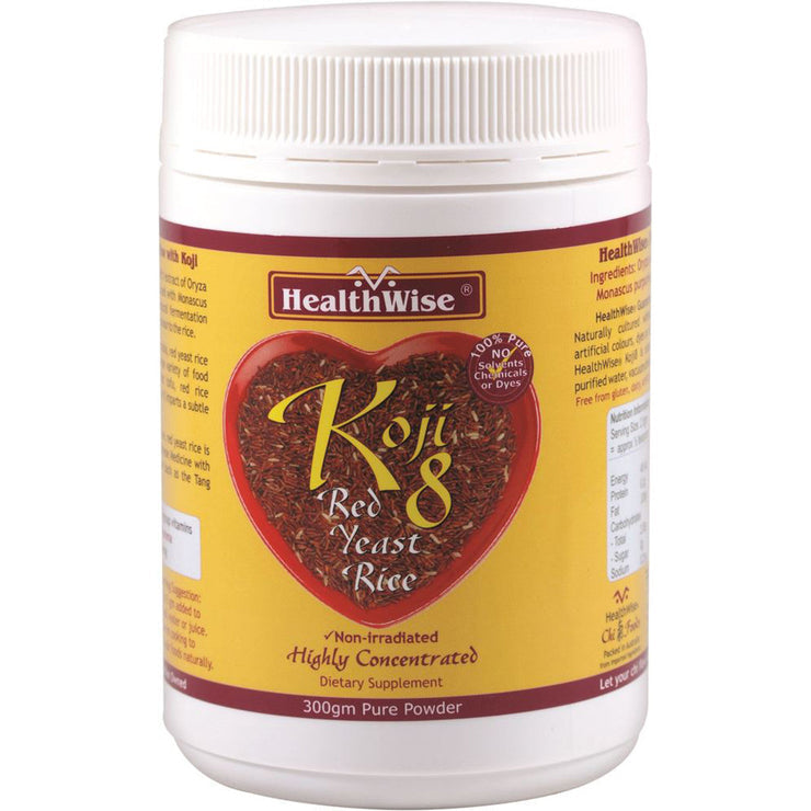 HEALTHWISE Koji8 Red Yeast Rice 300g - L'Organic