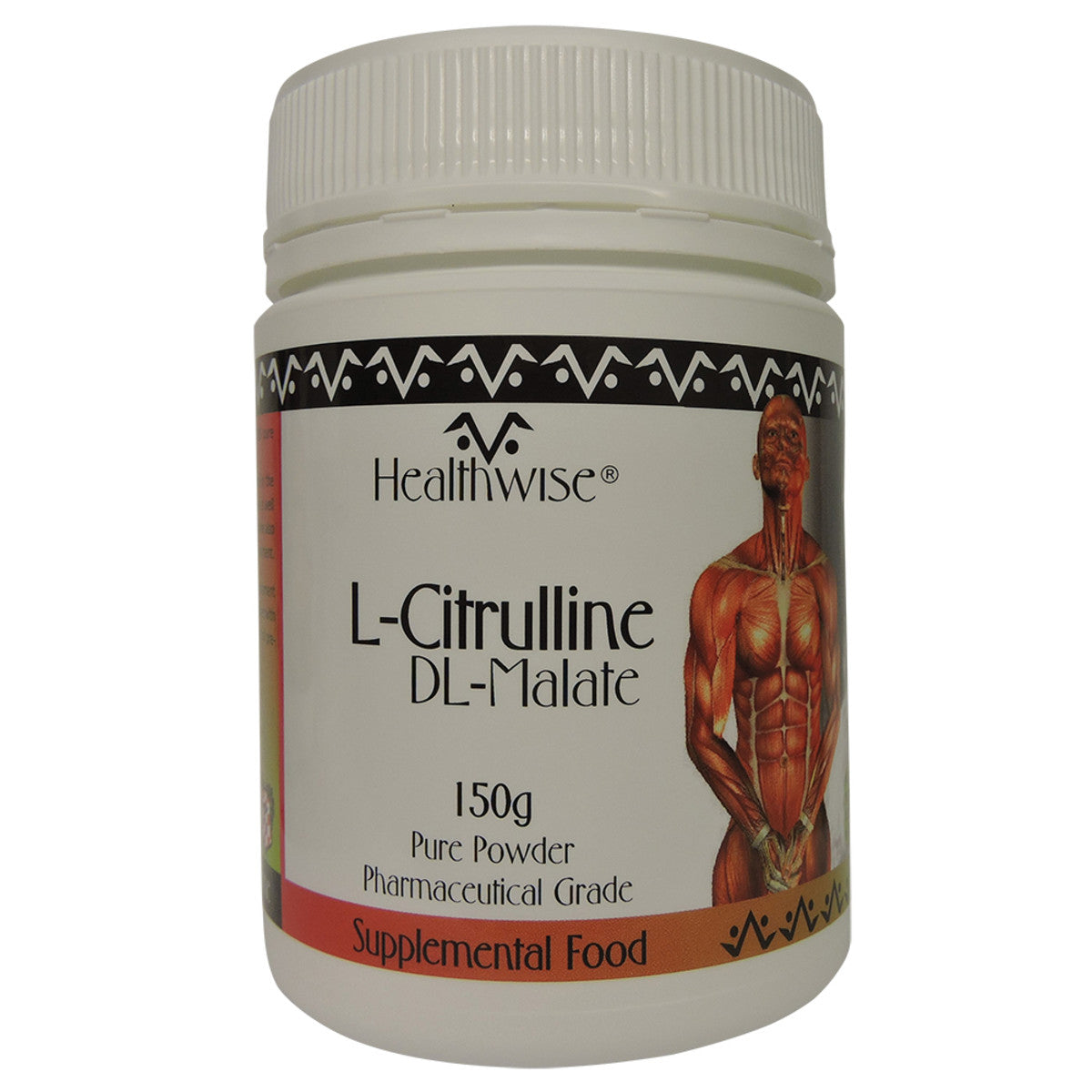 HEALTHWISE L-Citrulline DL-Malate Powder 150g - L'Organic