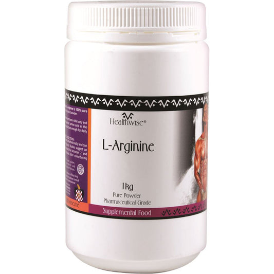 HEALTHWISE L-Arginine Powder 1kg - L'Organic