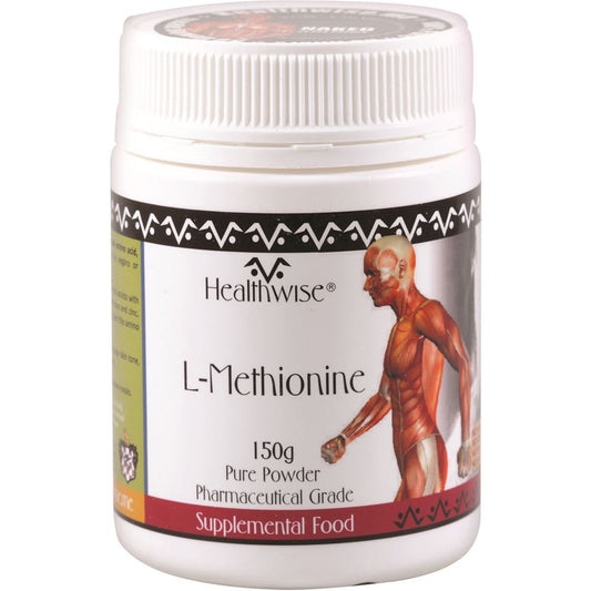 Healthwise L-Methionine Powder 150g - L'Organic