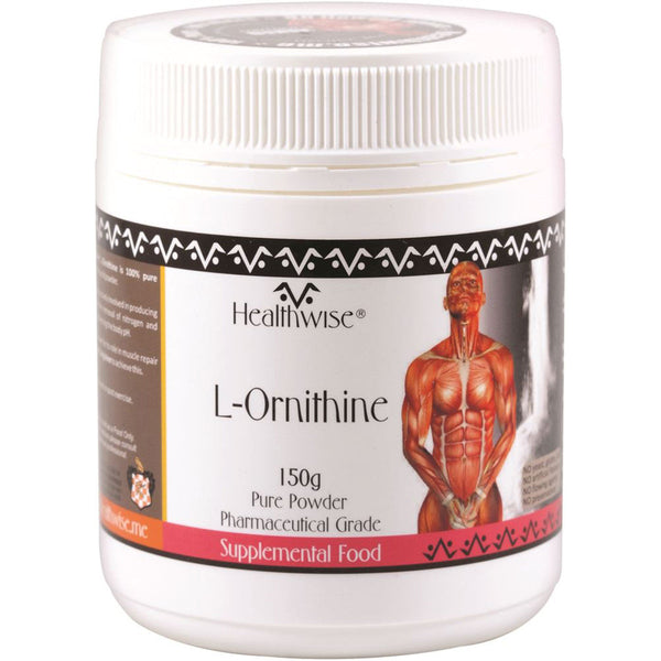 Healthwise L-Ornithine Powder 150g - L'Organic