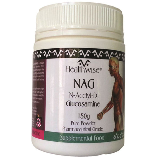 Healthwise NAG N-Acetyl-D Glucosamine Powder 150g - L'Organic