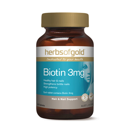 Herbs of Gold Biotin 3mg 60t - L'Organic