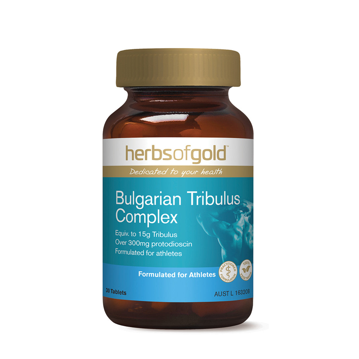 Herbs of Gold Bulgarian Tribulus Complex - 30 Tablets - L'Organic
