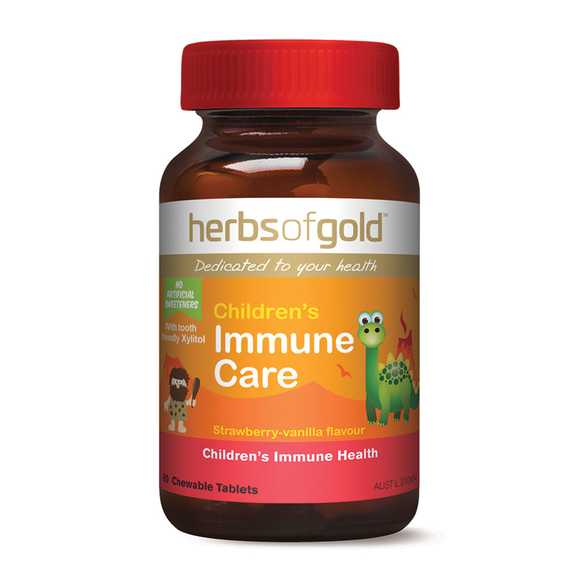 Herbs of Gold Chewable Children's Immune Care 60t - L'Organic