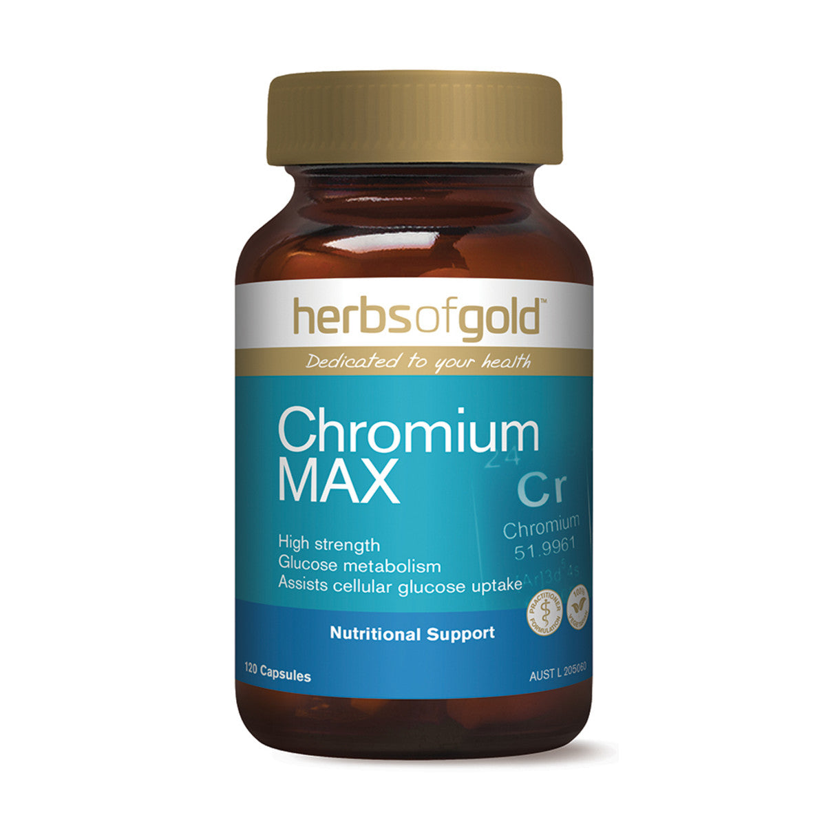 Herbs Of Gold Chromium MAX - L'Organic
