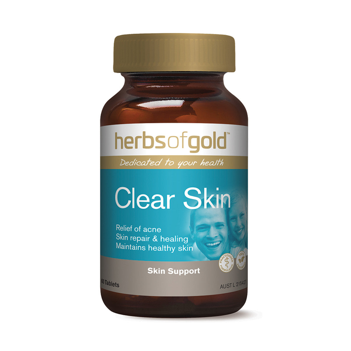 Herbs of Gold Clear Skin - 60 Tablets - L'Organic