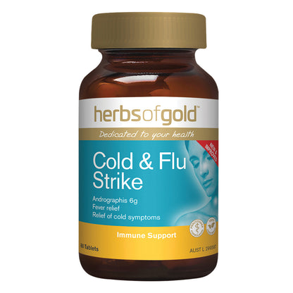 Herbs of Gold Cold & Flu Strike - L'Organic