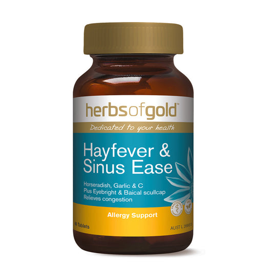 Herbs of Gold Hayfever and Sinus Ease - 60 Tablets - L'Organic