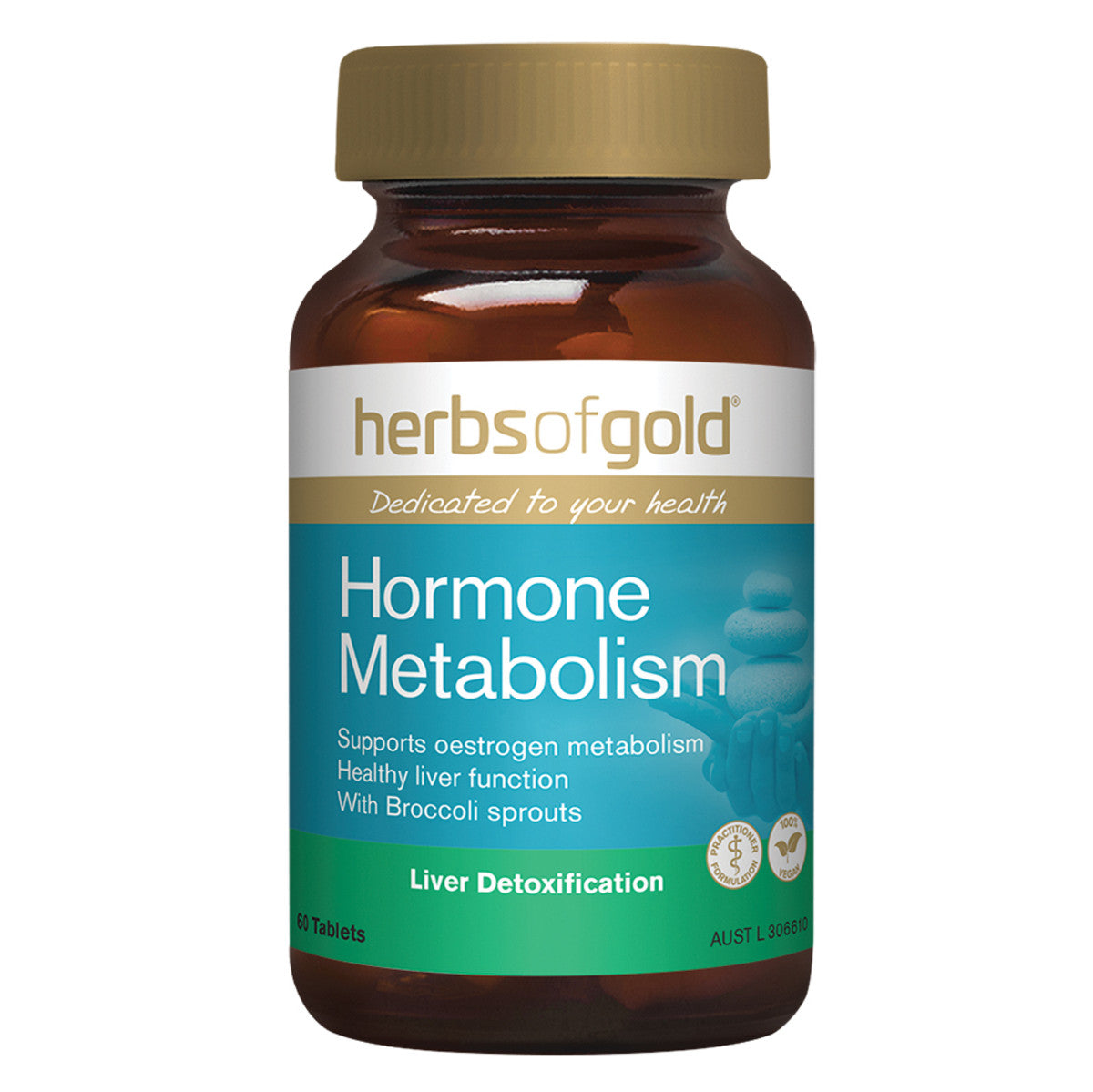 Herbs of Gold Hormone Metabolism - 60 Tablets - L'Organic