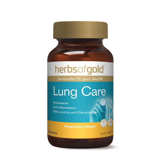 Herbs of Gold Lung Care - 60 Tablets - L'Organic
