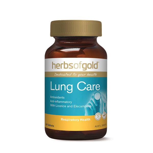 Herbs of Gold Lung Care - 60 Tablets - L'Organic