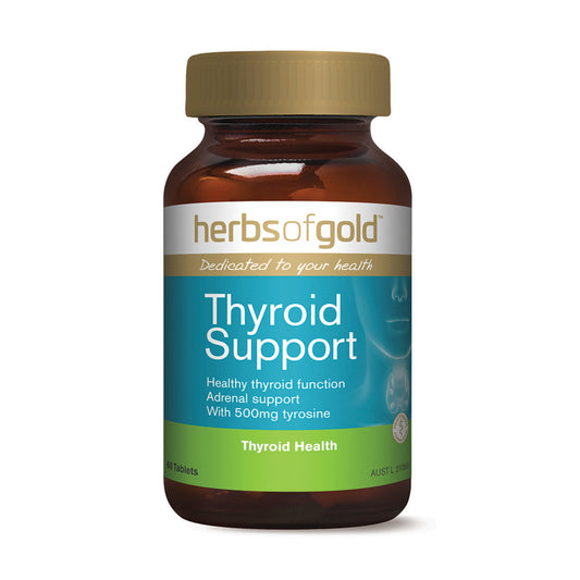 Herbs of Gold Thyroid Support - 60 Tablets - L'Organic
