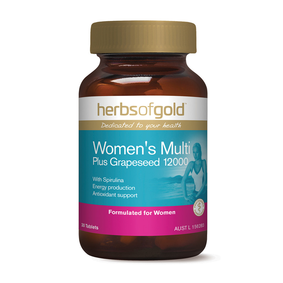 Herbs of Gold Women's Multi + 30t - L'Organic