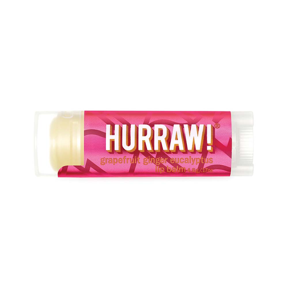 Hurraw! Lip Balm Kapha (Grapefruit, Ginger, Eucalyptus) - 4.8g