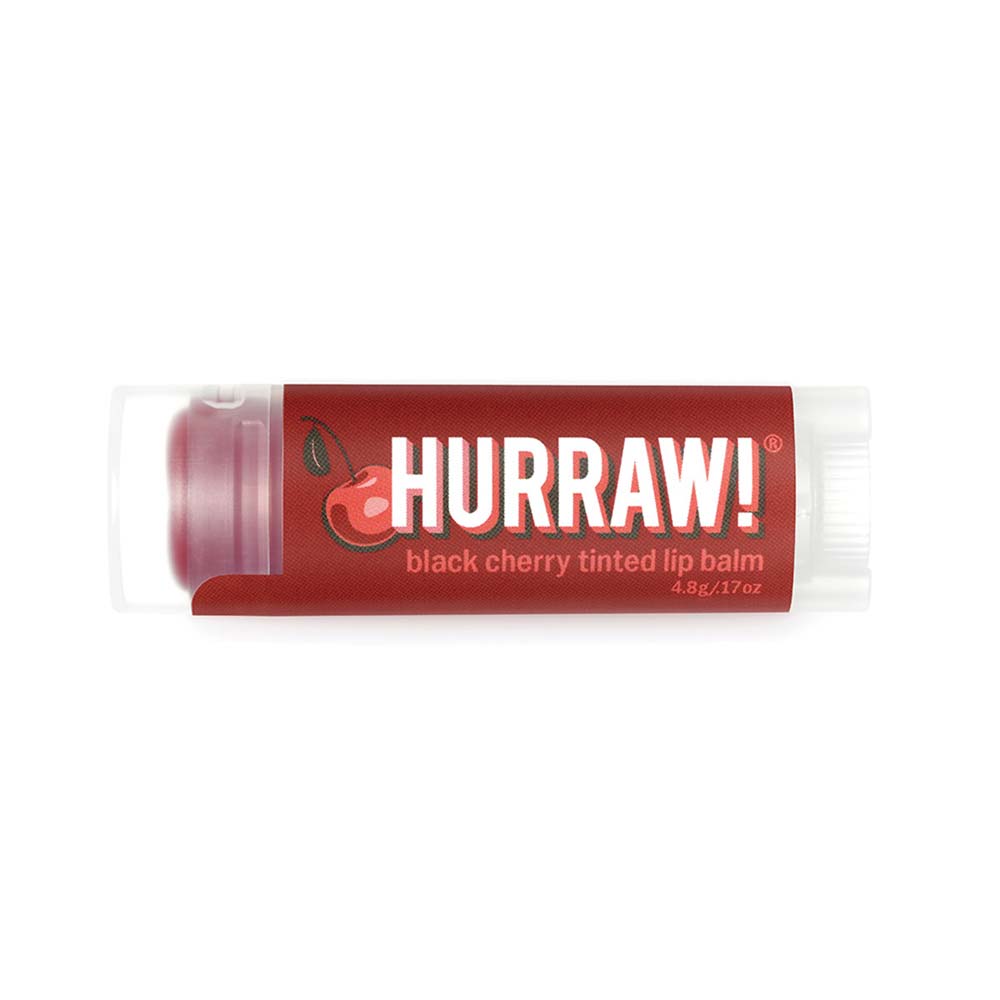 Hurraw! Lip Balm Tinted Black Cherry - 4.8g