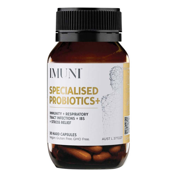 IMUNI Specialised Probiotics+ 30 Capsules