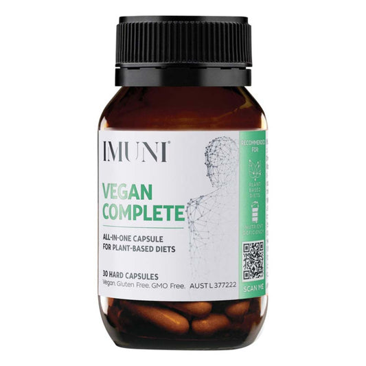 IMUNI Vegan Complete - 30 Capsules - L'Organic