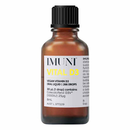 IMUNI Vital D3 (Vegan Vitamin D3) Oral Liquid - 8ml